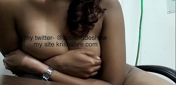  Indian babe Holding big boobs mistress krisha